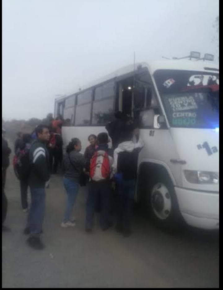 Con pistolas, asaltan a pasajeros de la Ruta 1 Calpan- Puebla
