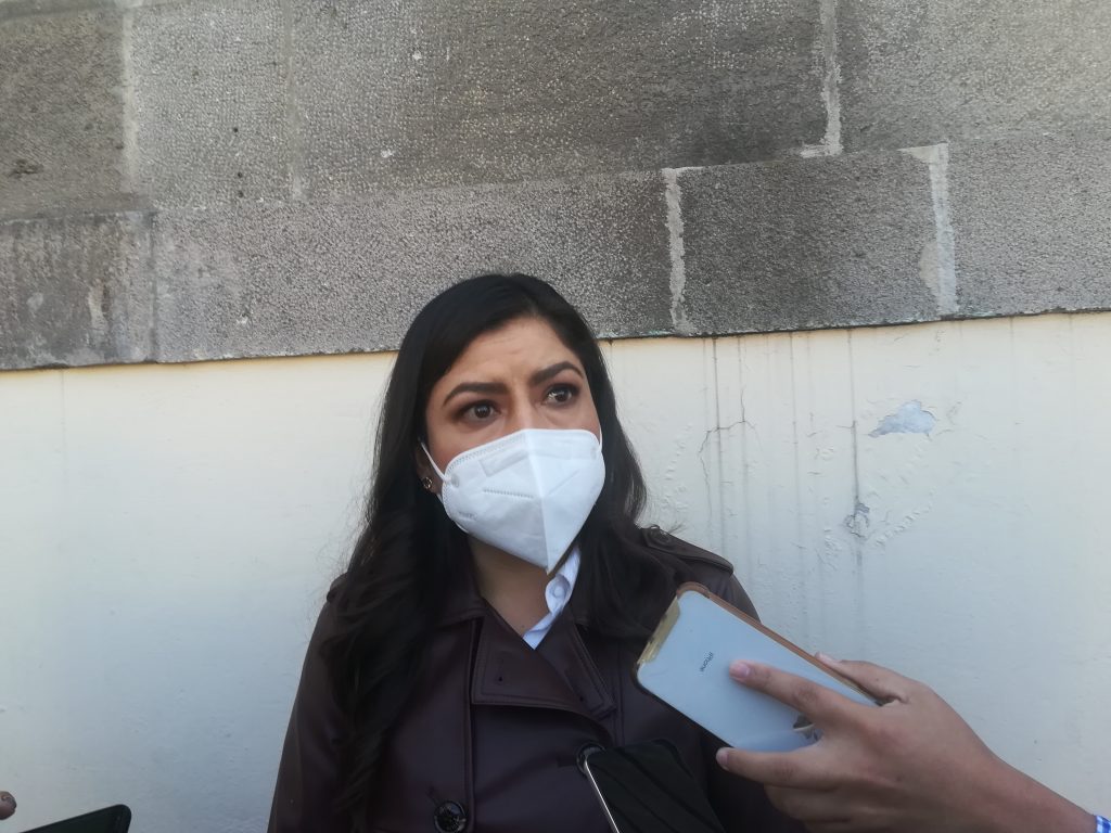 Video desde Puebla: No está considerada la remoción de René Sánchez  de gobernación, señaló Claudia Rivera