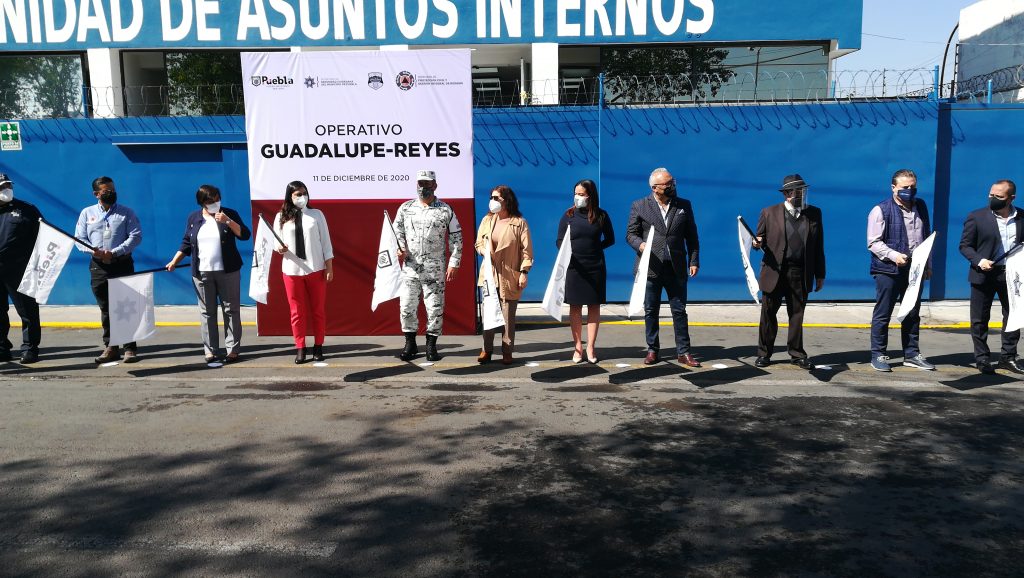 Claudia Rivera pone marcha operativo Guadalupe- Reyes