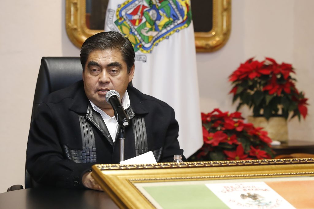 Manifiesta Miguel Barbosa Huerta su respeto absoluto y apoyo al TEEP.