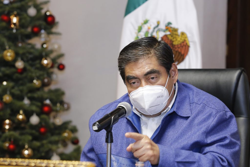 Contribuirá gobierno del Estado en aplicación de vacuna contra Covid-19: Miguel Barbosa Huerta