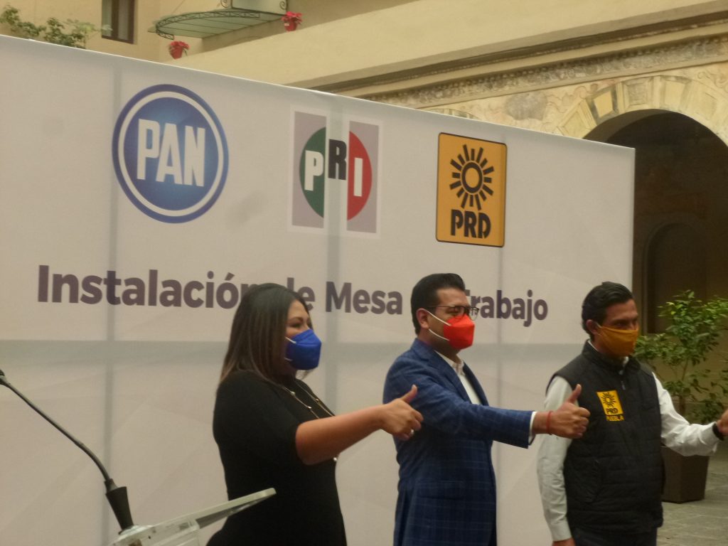 Alianza PRI-PAN-PRD, todavía sin candidatos ni propuestas, admiten dirigentes