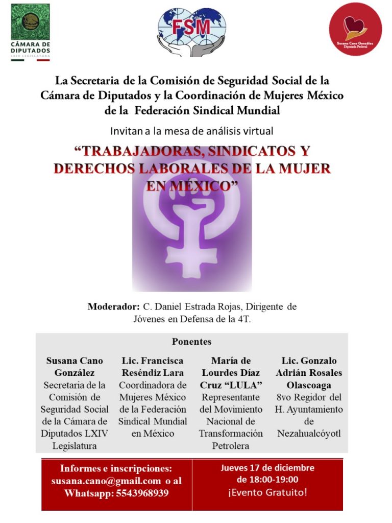 Francisca Reséndiz Lara participará en evento laboral nacional