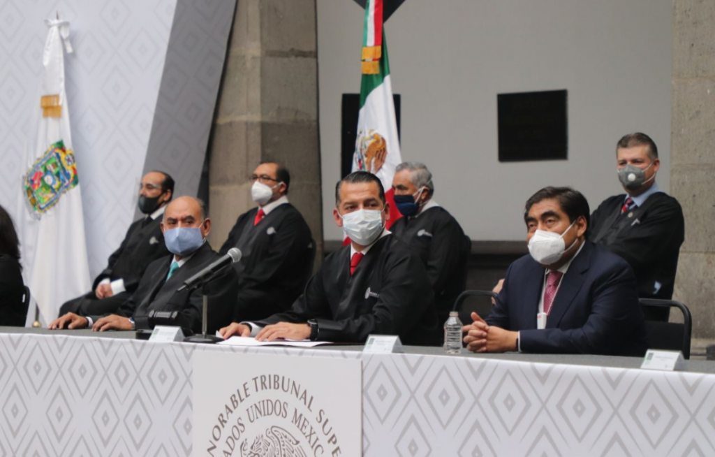 Tribunal Superior de Justicia es una institución sólida, congruente y transparente: Sánchez Sánchez al rendir su informe de actividades 