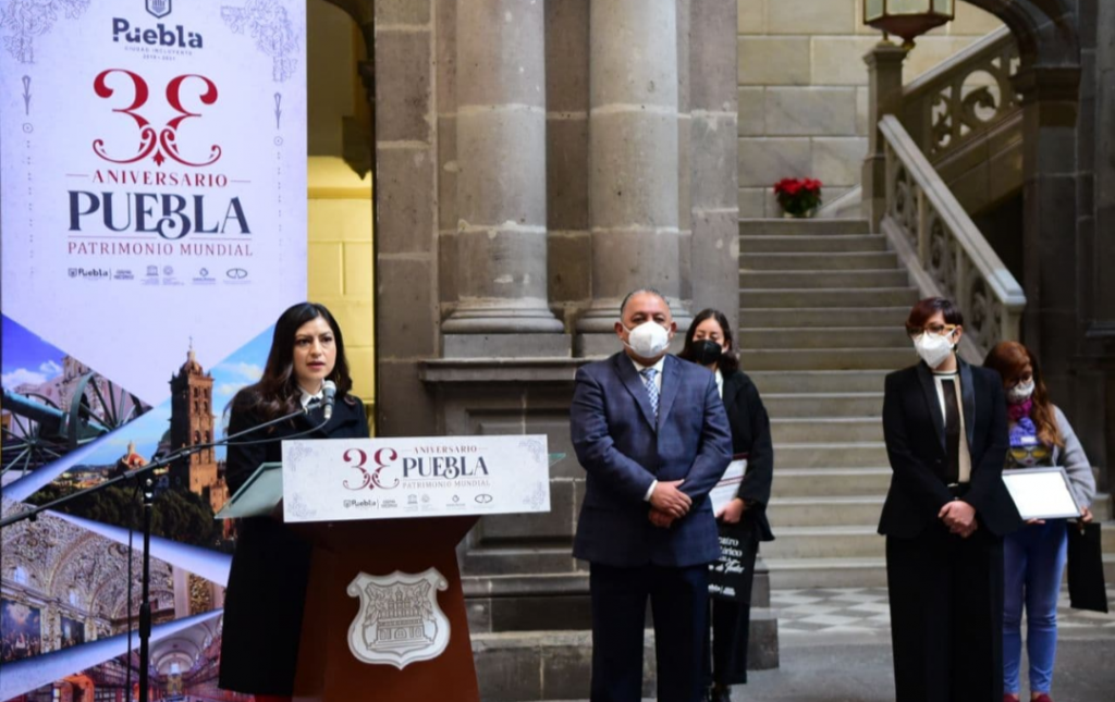 Conmemoran 33 años del Centro Histórico de Puebla capital como Patrimonio Mundial