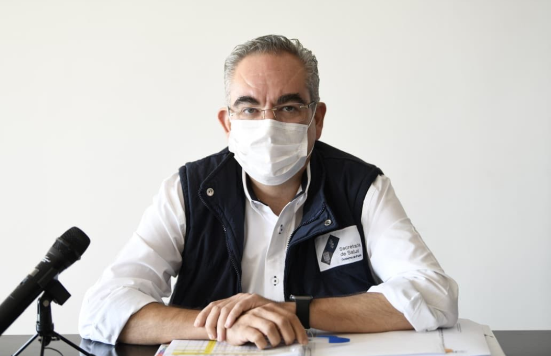 Video desde Puebla: Se confirman en la entidad 10 decesos más por coronavirus y van 5 mil 648, informó el secretario de Salud