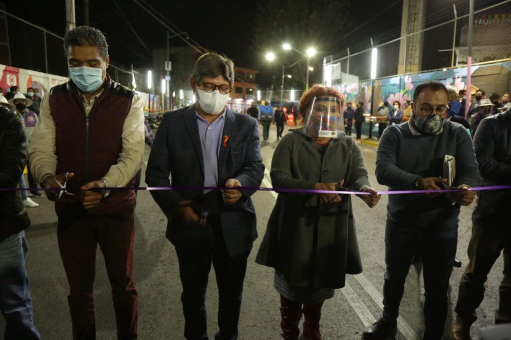 Se inaugura camino seguro para las mujeres y habitantes de Tláhuac e Iztapalapa