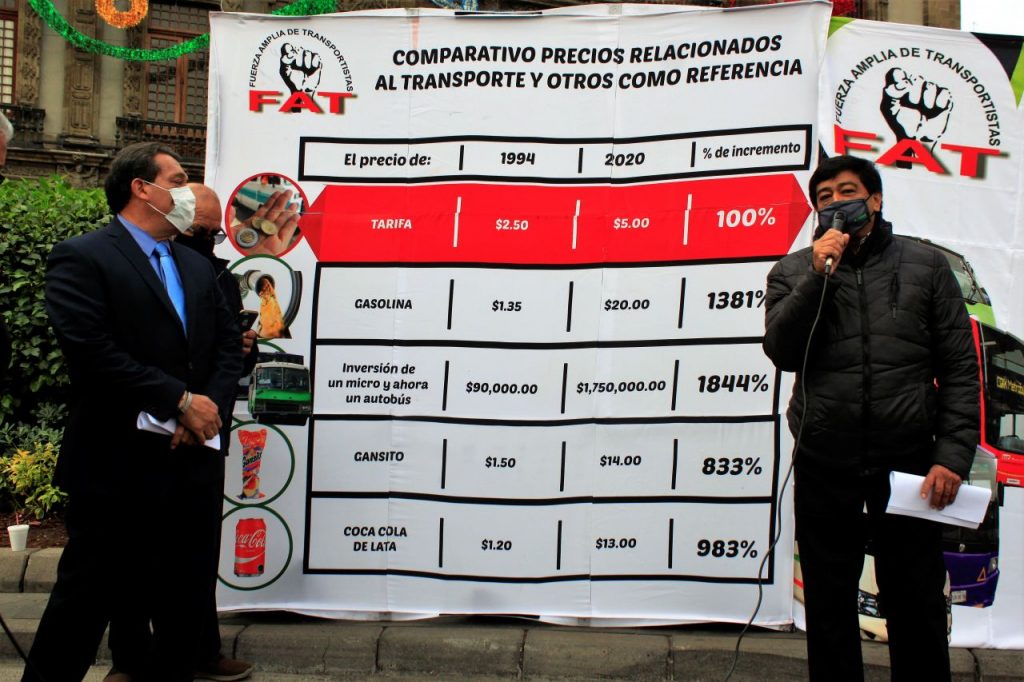 Sólo exigimos la tarifa que necesitamos para mover a la CDMX; lo reconoció la Jefa de Gobierno: FAT