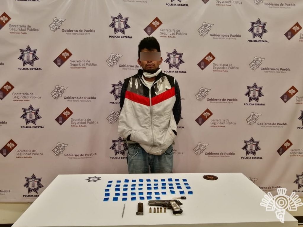 En Tehuacán, Policía Estatal captura a presunto líder delictivo