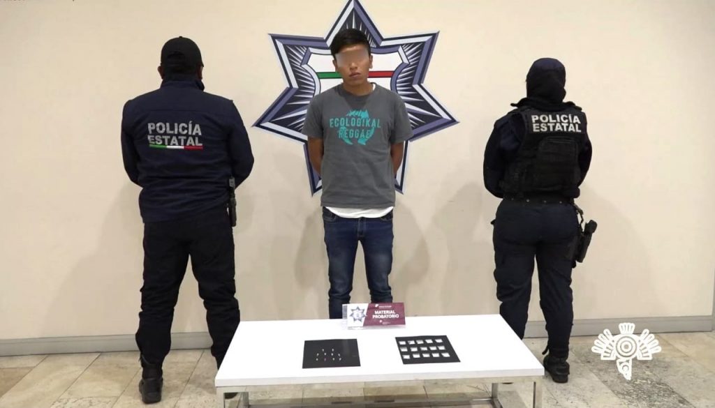 Policía Estatal captura a presunto cibernarcomenudista en Puebla capital