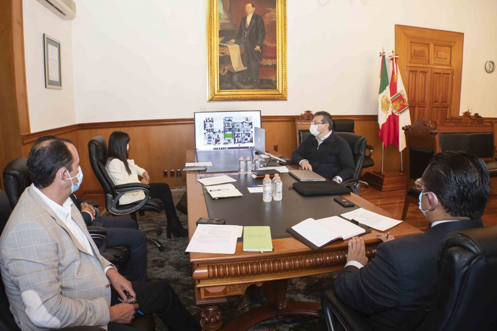 Marco Mena y CONAGO dan seguimiento a estrategia federal de vacunación contra Covid-19.