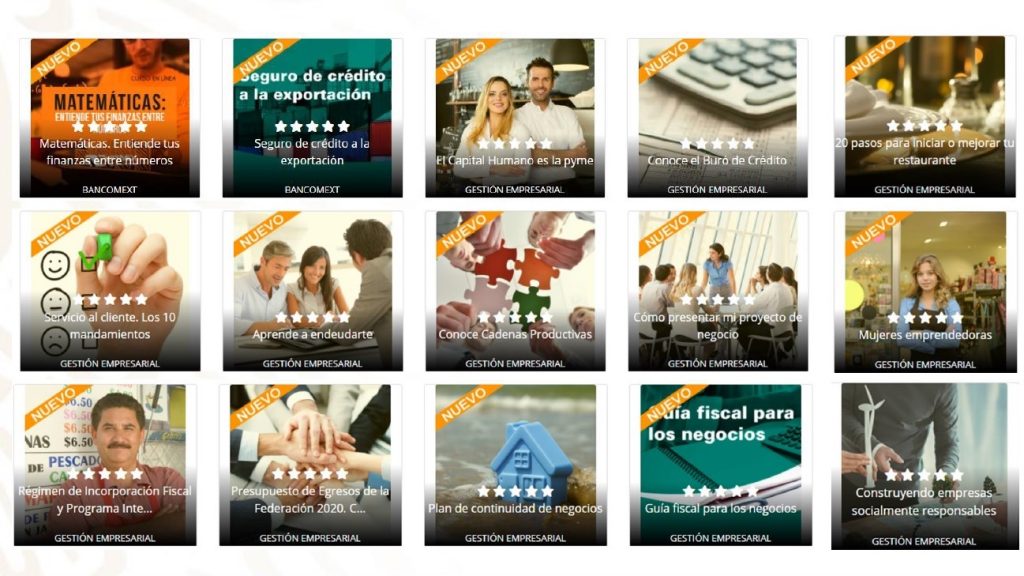 Invitan Sedeco y Nafin a Mipymes a cursos y capacitaciones en línea.