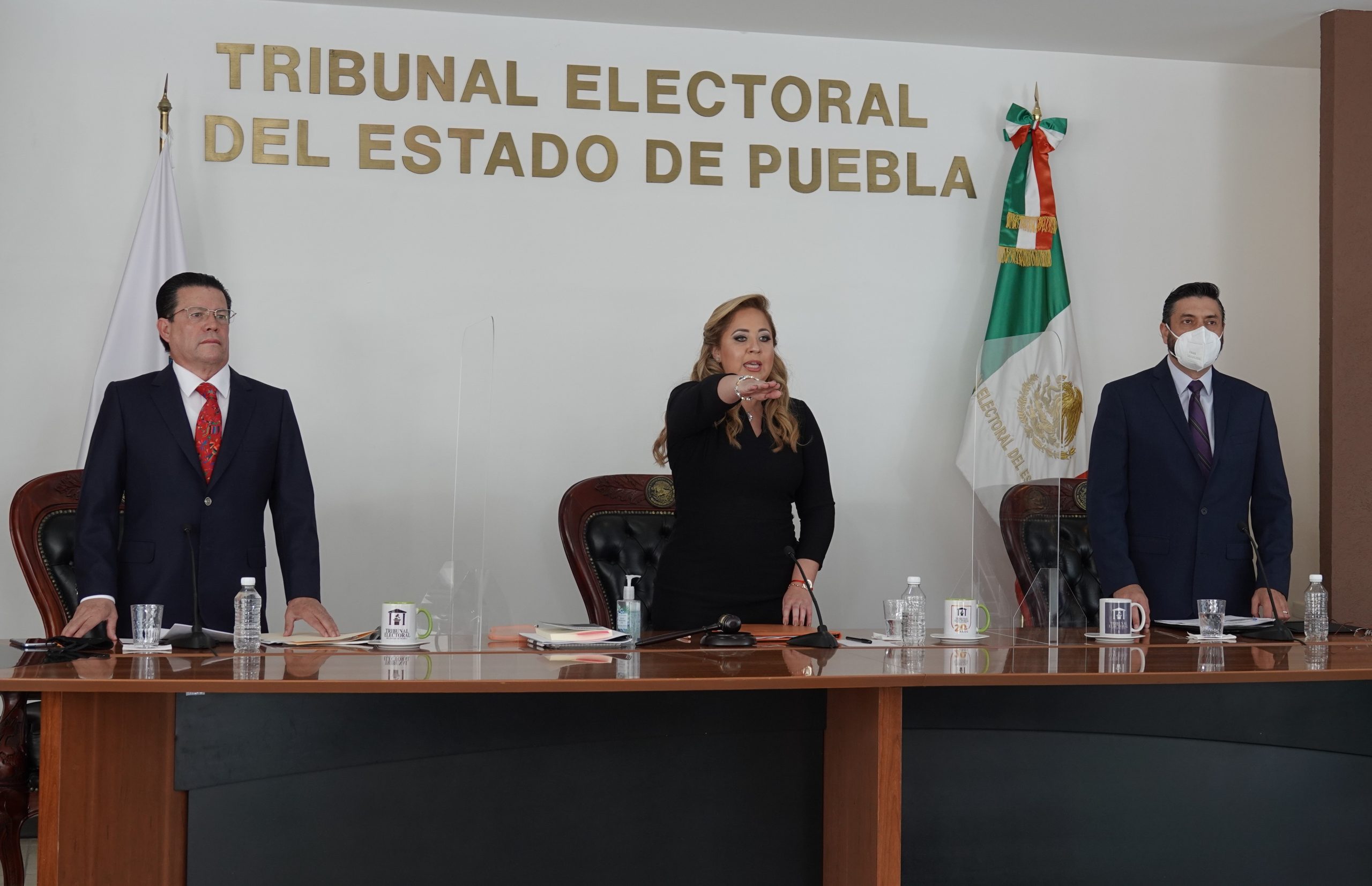 Rinde protesta la magistrada Norma Angélica Sandoval Sánchez como presidenta del TEEP