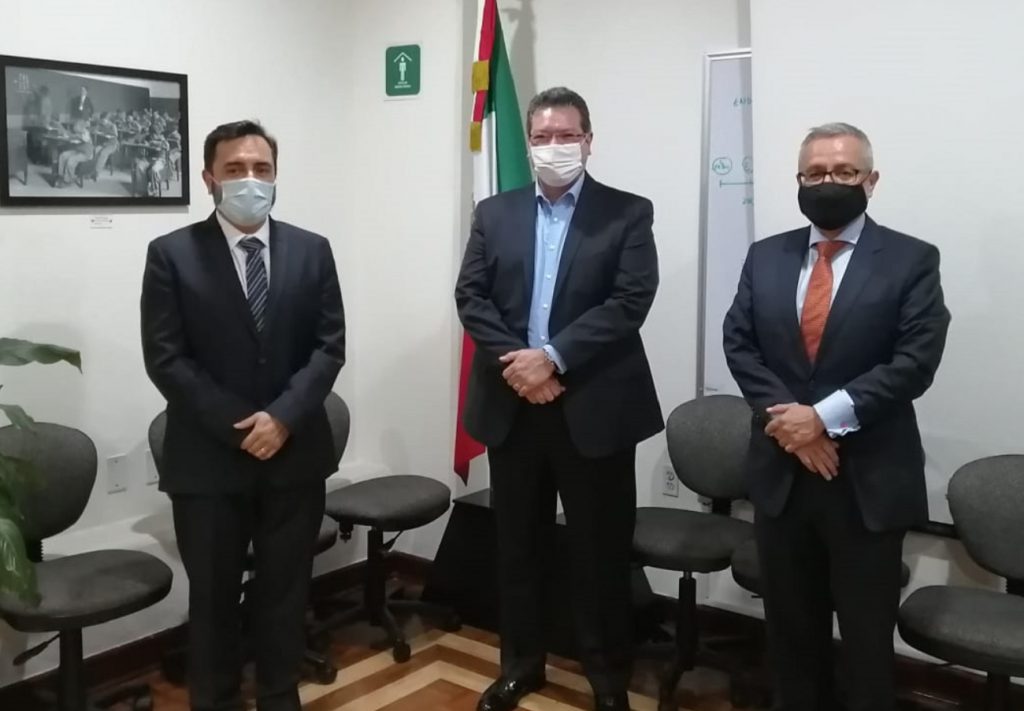 Marco Mena, politécnico nacional y SEP dan seguimiento a instalación de campus en Tlaxcala.