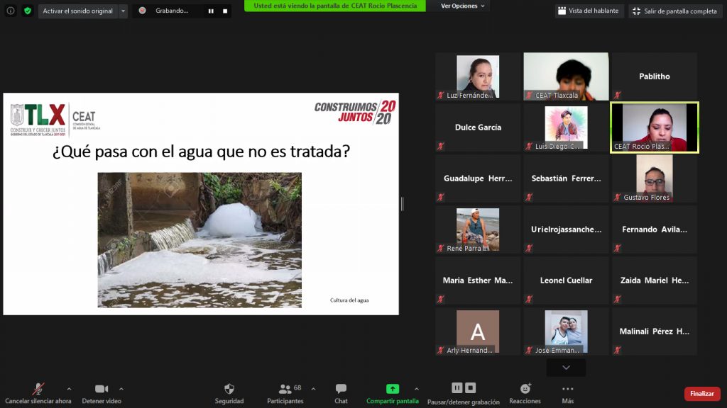 Inicia CEAT talleres de cultura del agua.