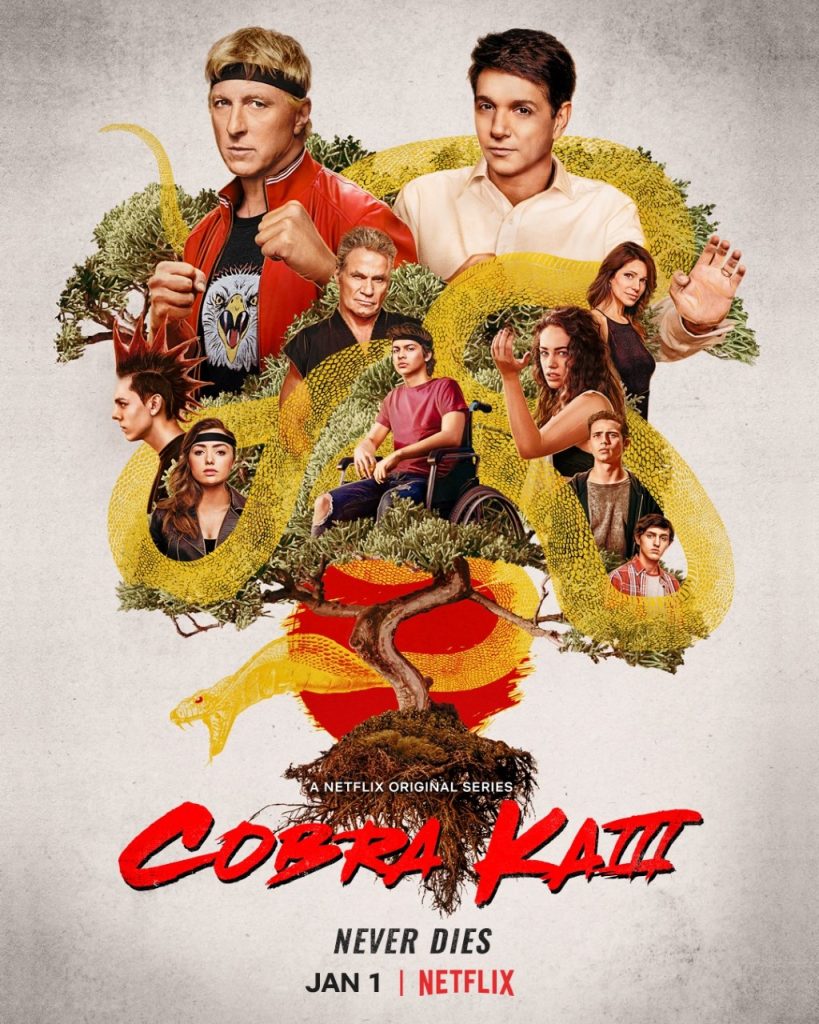 Se estrenó la tercera temporada de la serie “Cobra Kai” con gran éxito por Netflix