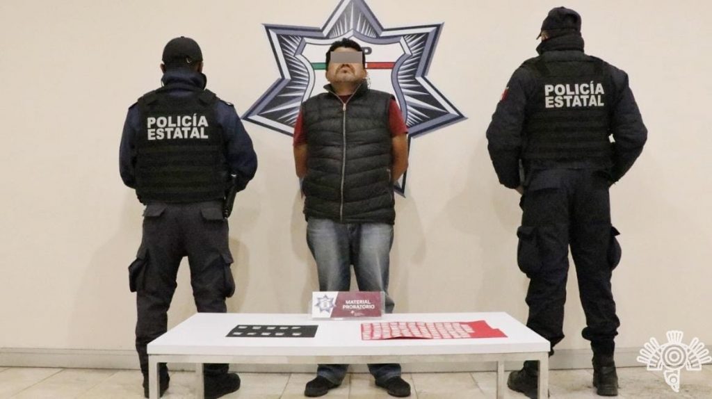 Captura Policía Estatal a presunto distribuidor de droga