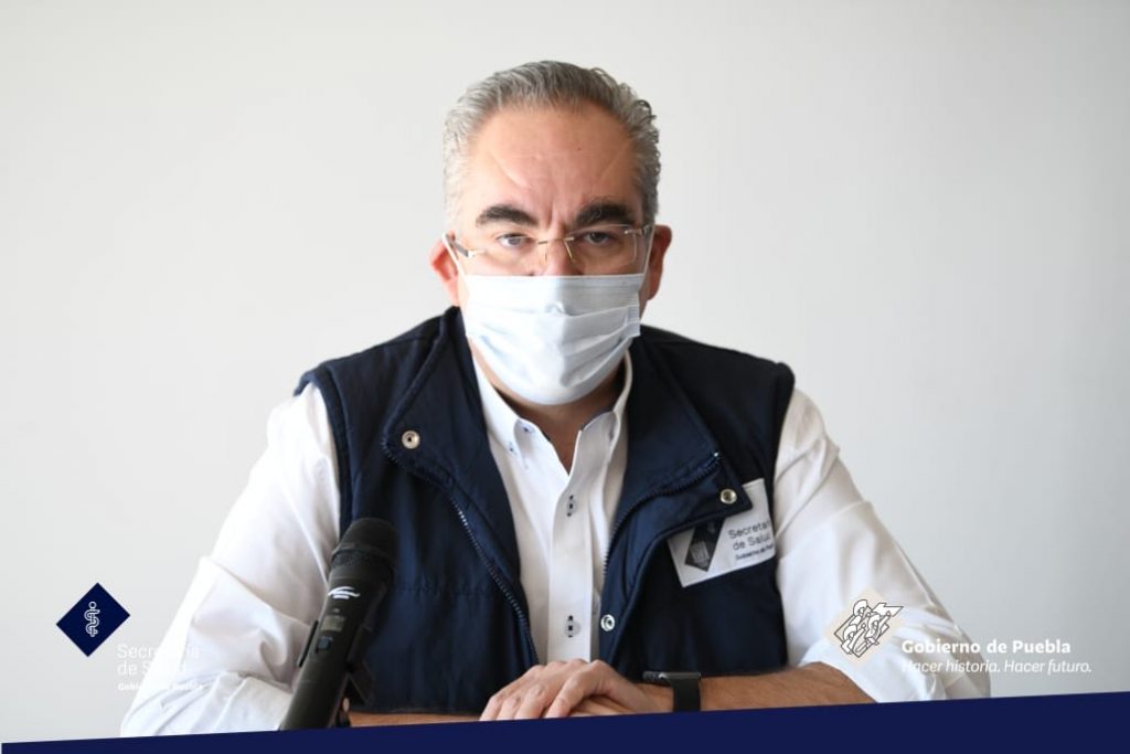 Video desde Puebla: El estado acumuló ¡116 fallecidos y 849 contagios más este fin de semana!, indicó Martínez García