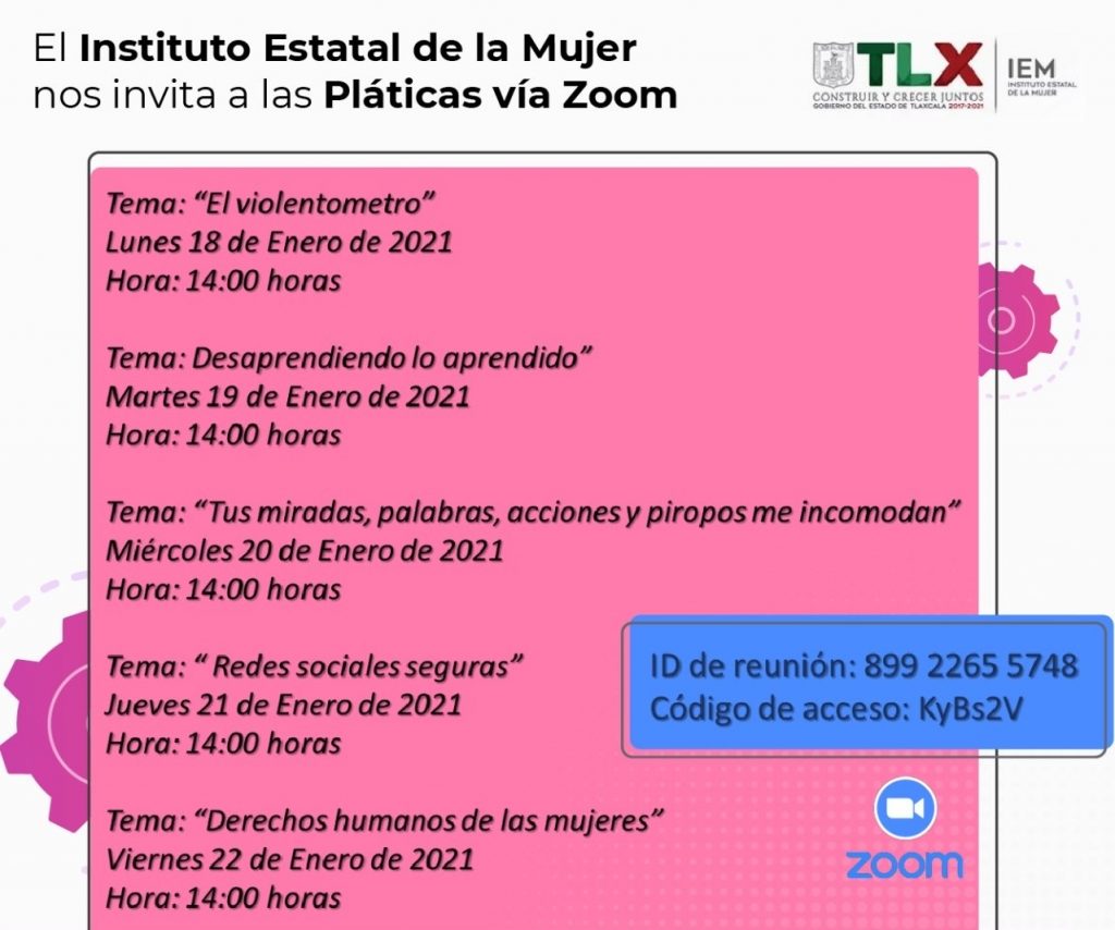 Inicia IEM ciclo de conferencias virtuales dirigidas a mujeres