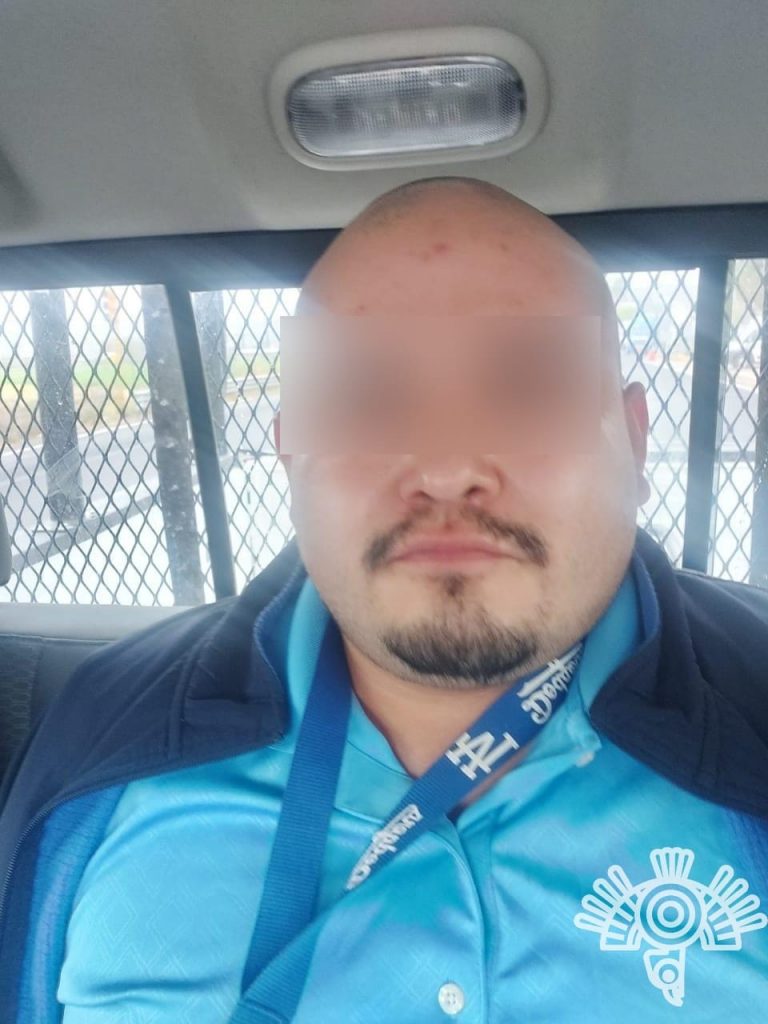 En Tehuacán, detiene Policía Estatal a presunto distribuidor de droga buscado en EU