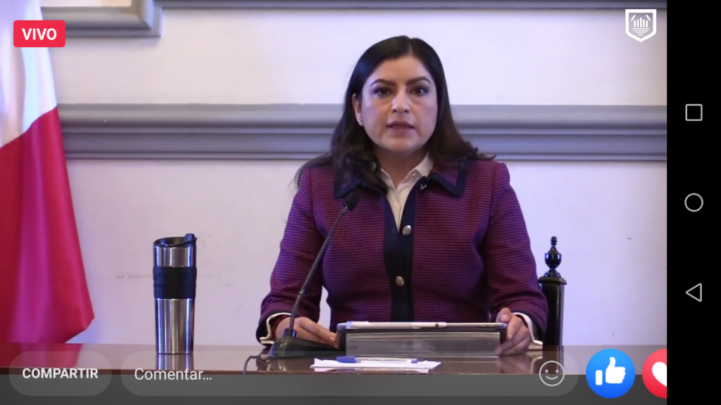 Terminaremos con la deuda pública acumulada de 16 años: Claudia Rivera