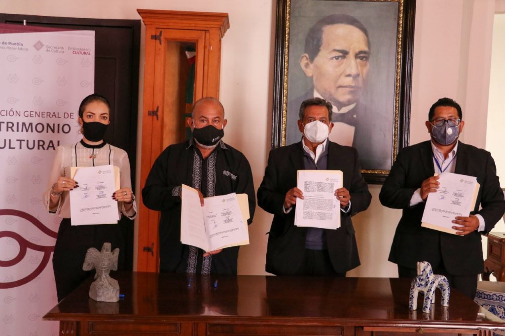 Suman esfuerzos Cultura e ICATEP para preservar el patrimonio cultural de Puebla