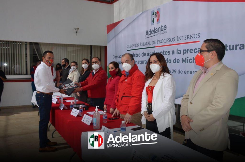 PRI presenta su candidato al gobierno de Michoacán