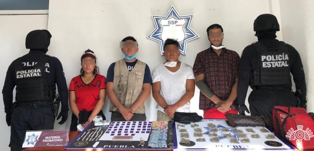 Captura Policía Estatal a cuatro presuntos narcovendedores de “La Reina del Sur”