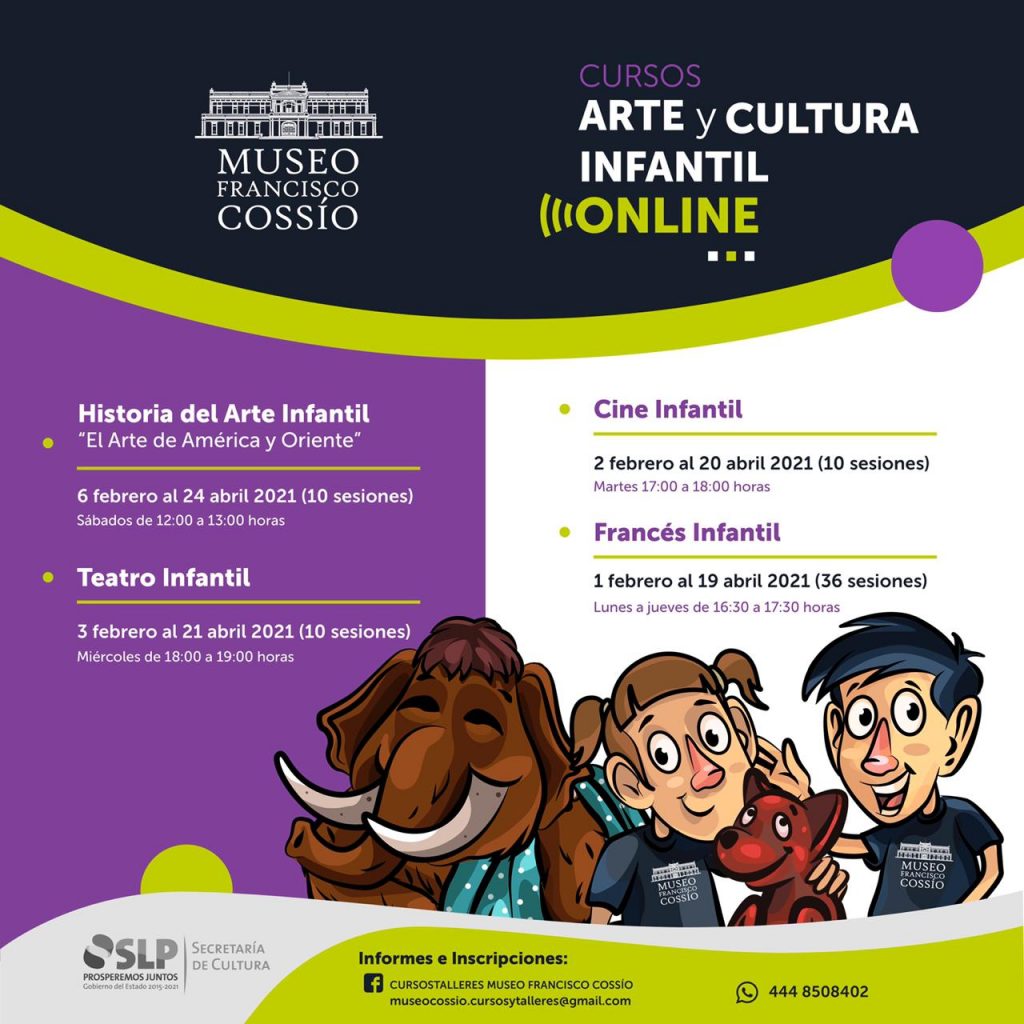 Siguen las actividades virtuales en el Museo Francisco Cossío