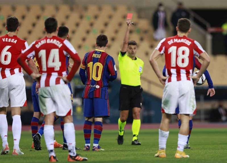 Messi es sancionado con dos partidos