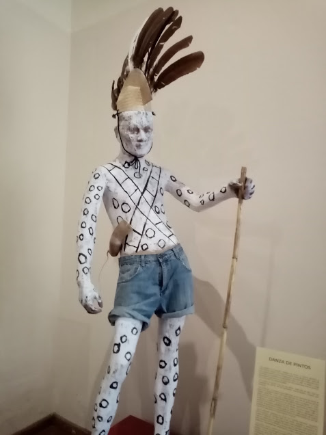 Danza de Pintos en el Museo Nacional de la Máscara