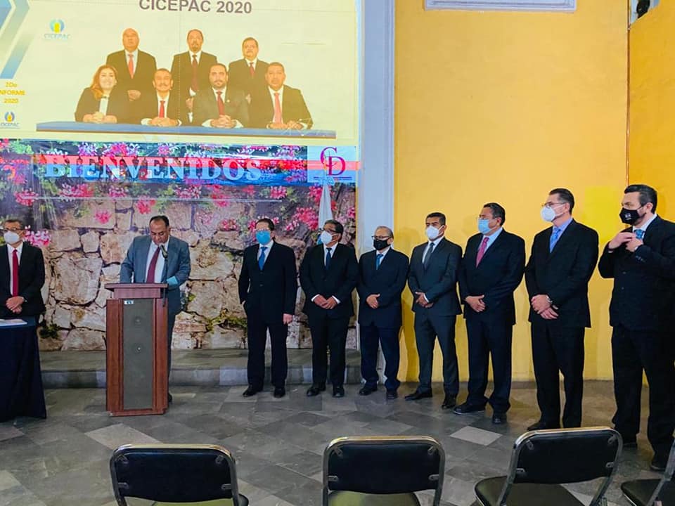 Toma protesta nuevo Consejo Directivo del Colegio de Ingenieros Civiles del Estado de Puebla, A.C.
