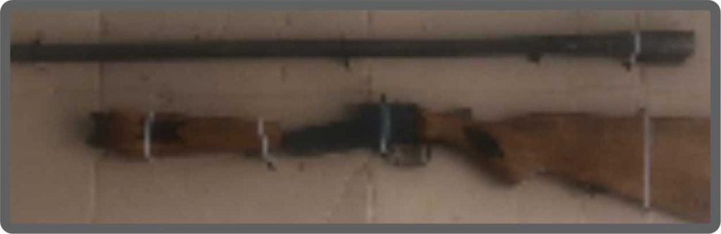 La Policía Estatal de Caminos y Vialidad detiene a una persona por la portación ilegal de dos armas de fuego