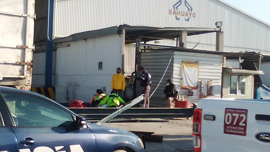 Accidente en el Parque Industrial 2000 deja un lesionado