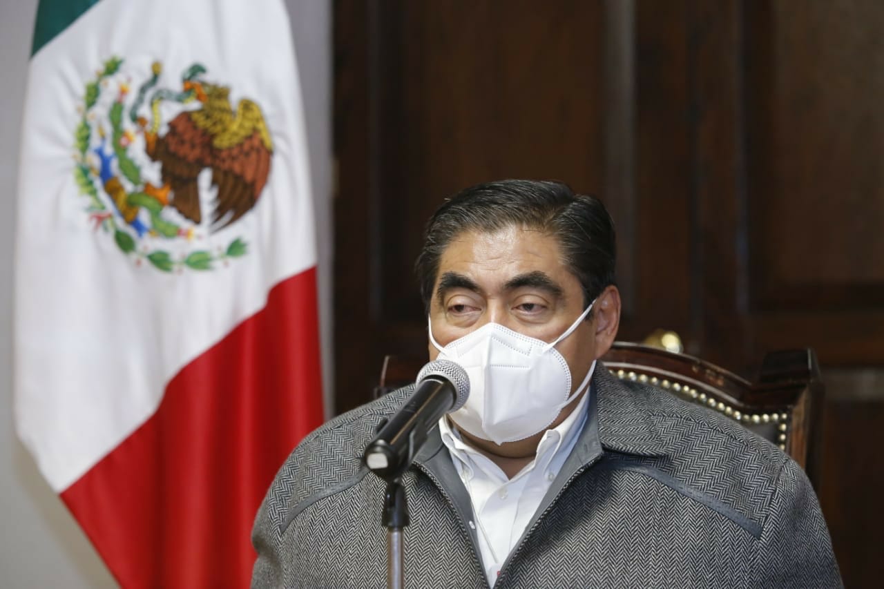 Video desde Puebla: Gobernador Barbosa rechazó regresar a clases presenciales