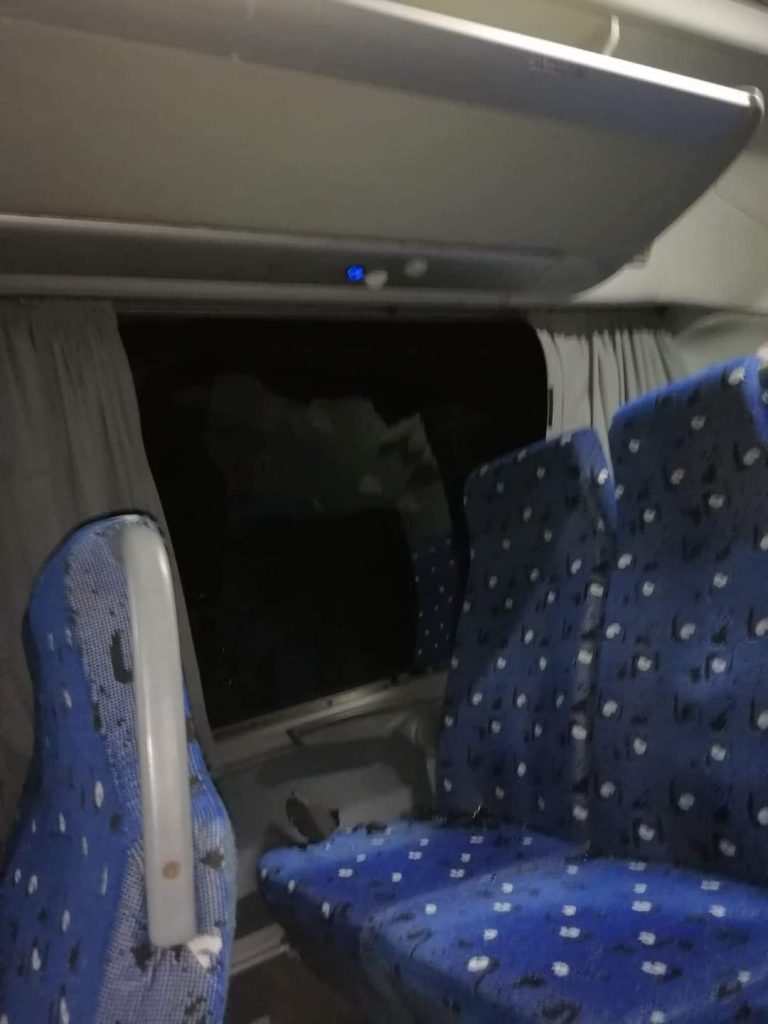 En Tepatlaxco, quisieron asaltar un camión de la línea Vía