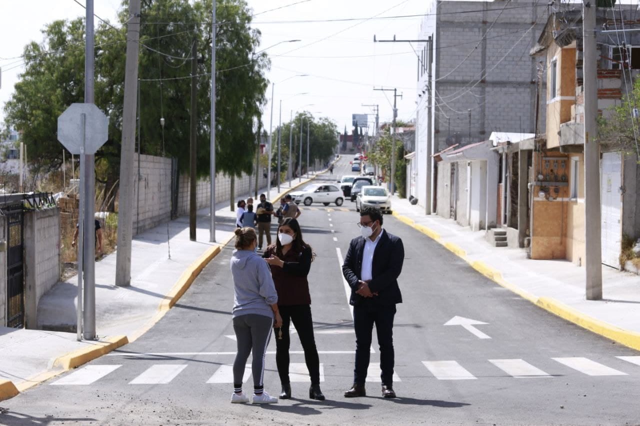 Ayuntamiento de Puebla entrega más calles nuevas al sur de la Ciudad