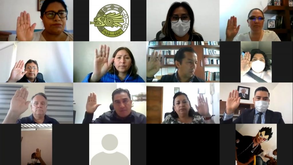 Desde San Andrés Cholula: Cabildo toma protesta a las autoridades de la delegación Atlixcáyotl