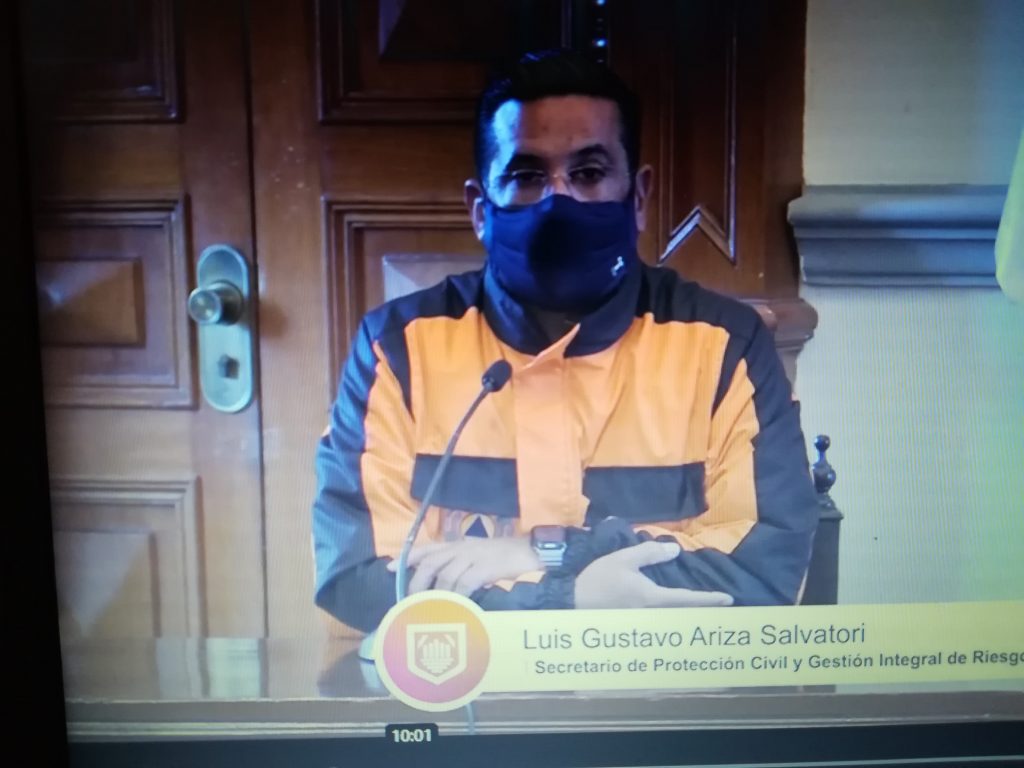 Video desde Puebla: Lamentable el 5 de enero se registró mayor movilidad, advirtió Gustavo Ariza