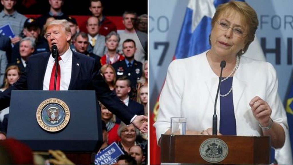 Bachelet llama a Trump a rechazar las falsedades y apoya la investigación de lo ocurrido en Washington