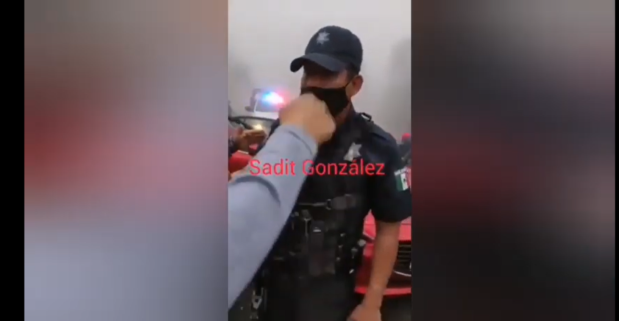 Video desde Puebla: Denuncian otro supuesto abuso de autoridad de la policía estatal