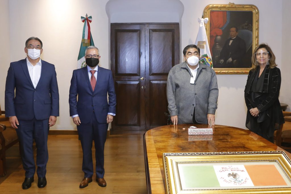 Ciudad Modelo, posible sede de la SEP federal en Puebla, señalan Miguel Barbosa y Óscar Flores