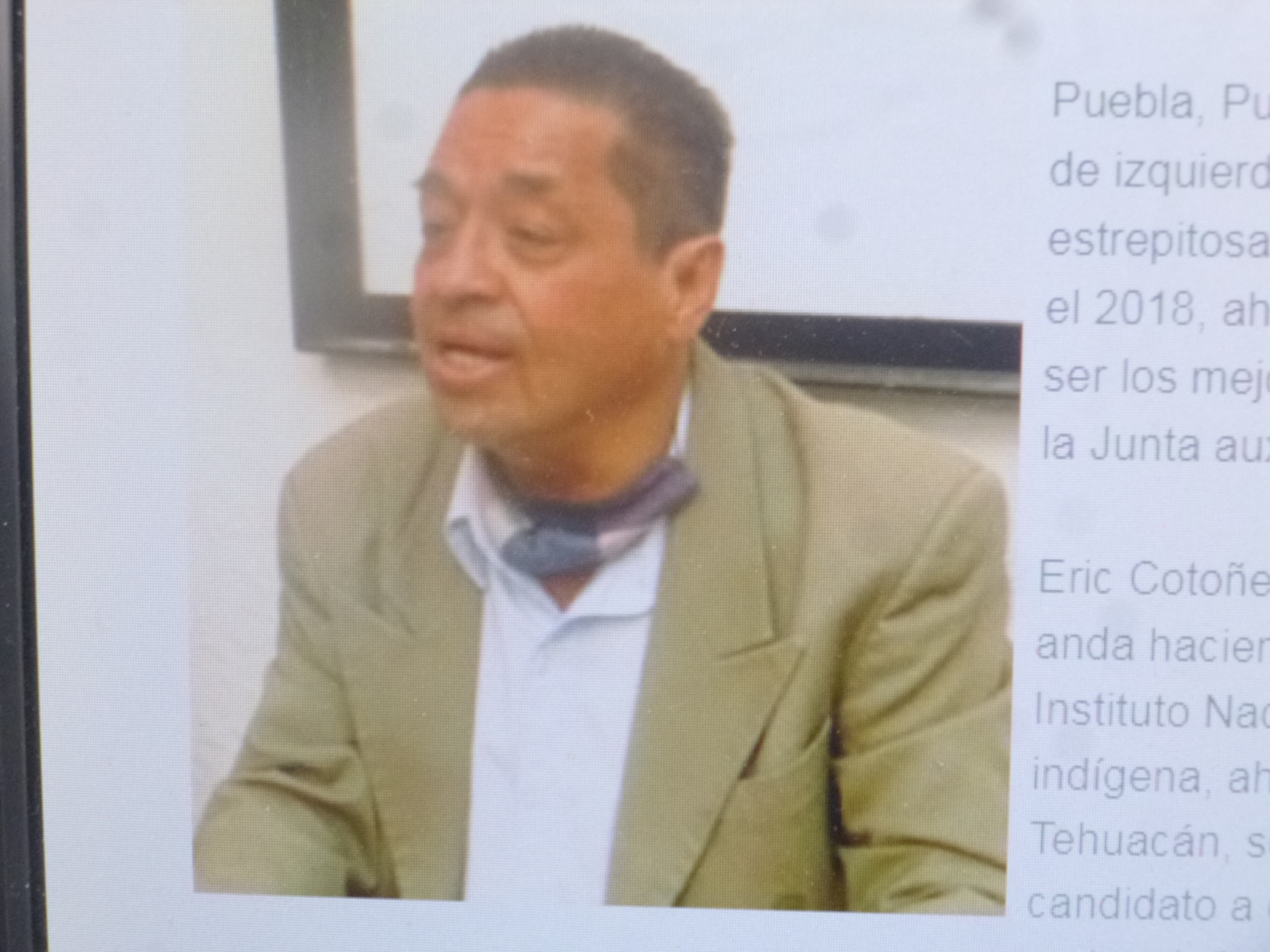 Rafael Cabrera Cruz, otro que se destapa como precandidato de Morena a la alcaldía de Puebla