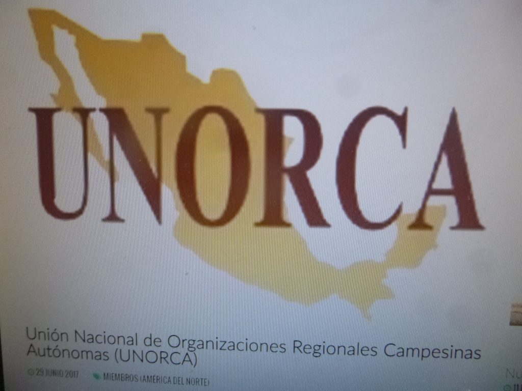 Panorama difícil para los productores poblanos por la falta de recursos, afirma dirigente de UNORCA