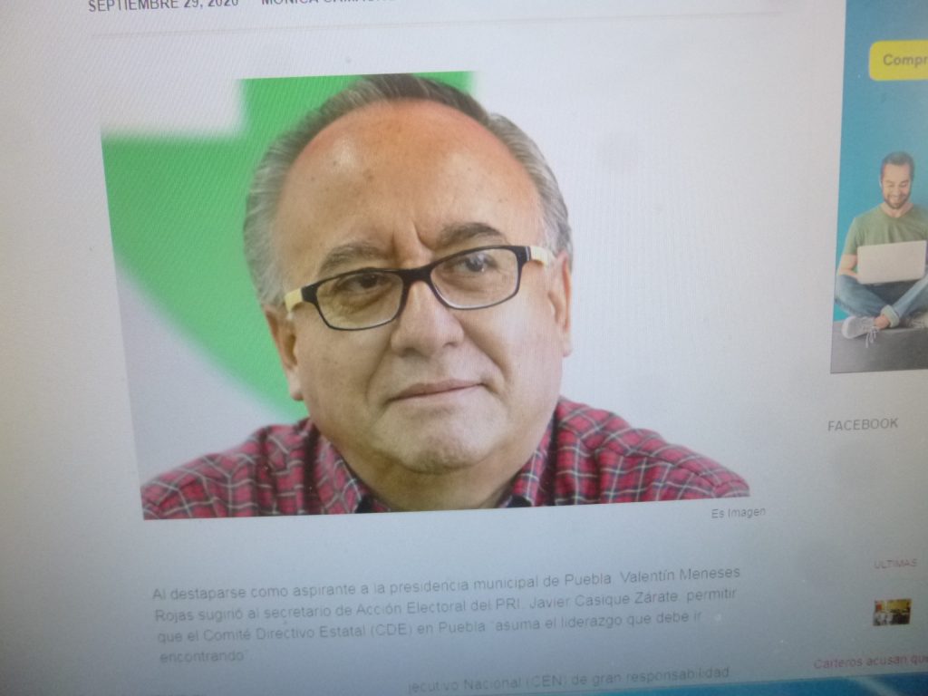 La alianza PRI-PAN-PRD va a dar resultados positivos, afirma Valentín Meneses Rojas