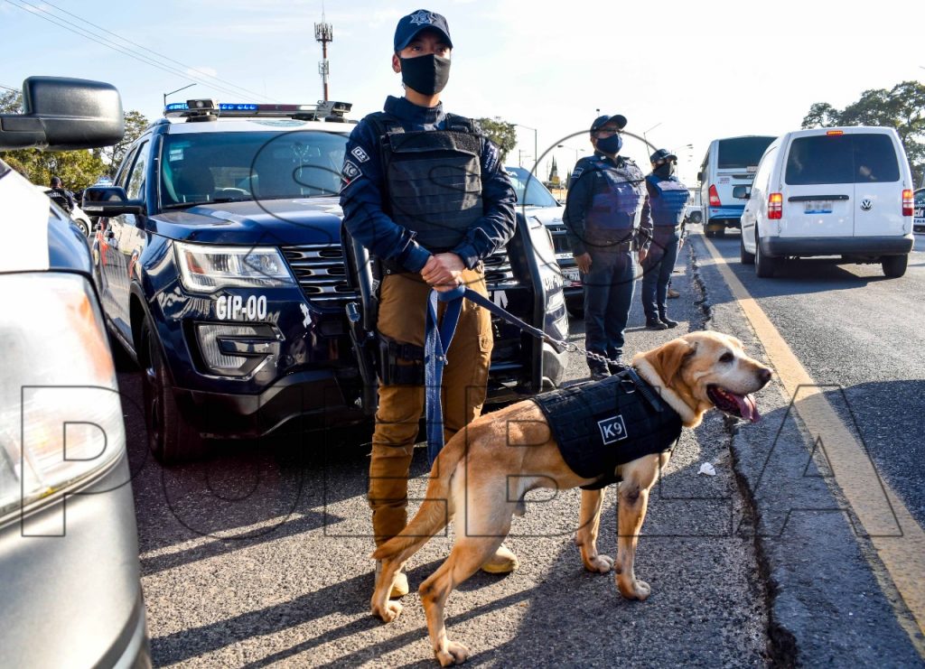 Reportó policía municipal de Puebla la detención de 105 personas.