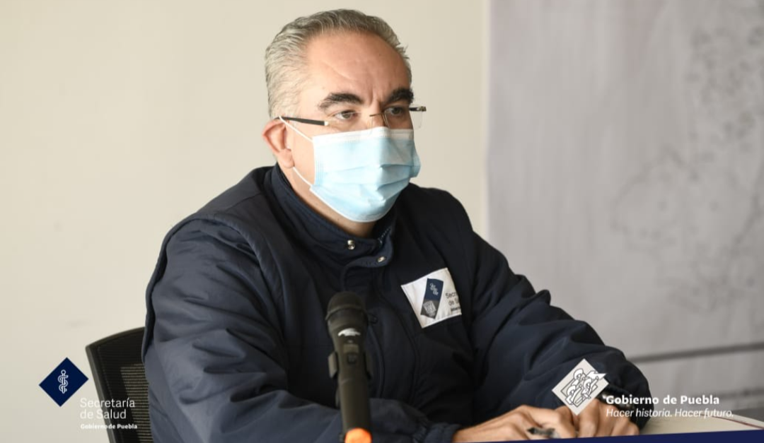 Video desde Puebla: Notifica la Secretaría de Salud 23 decesos más por covid en Puebla