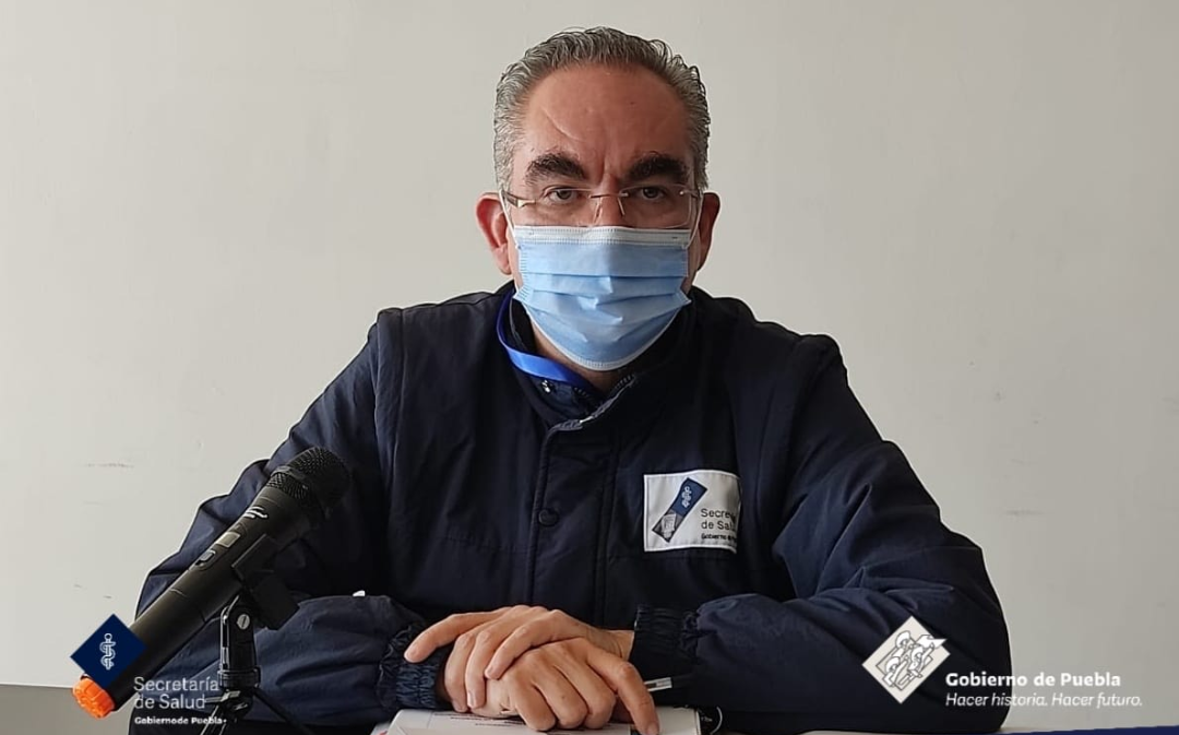 Video desde Puebla: Se confirman en el estado 35 decesos más por coronavirus, admitió el secretario de Salud