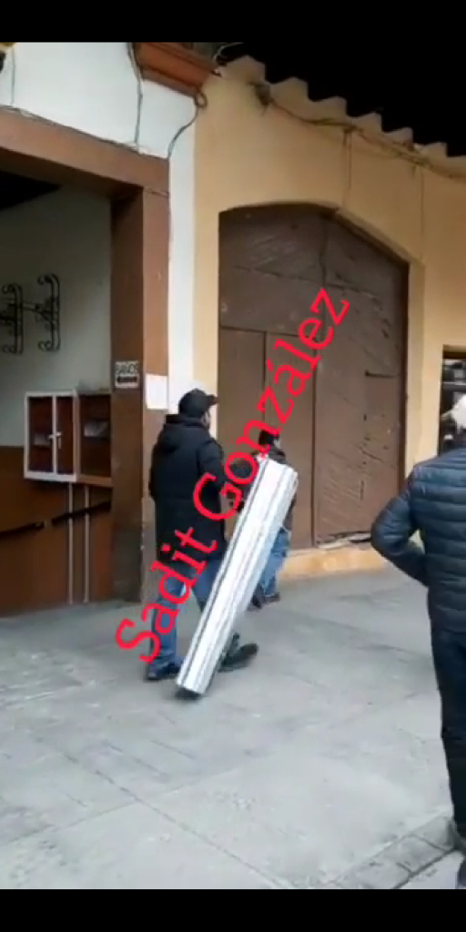 Laminazos a los que no porten el cubrebocas en Huauchinango