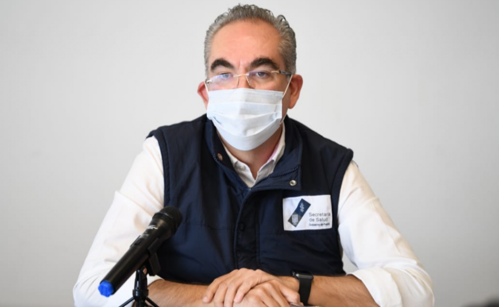 Video desde Puebla: En el estado hay mil 397 hospitalizados por coronavirus y el General de Cholula está al 92%, advirtió el secretario de Salud